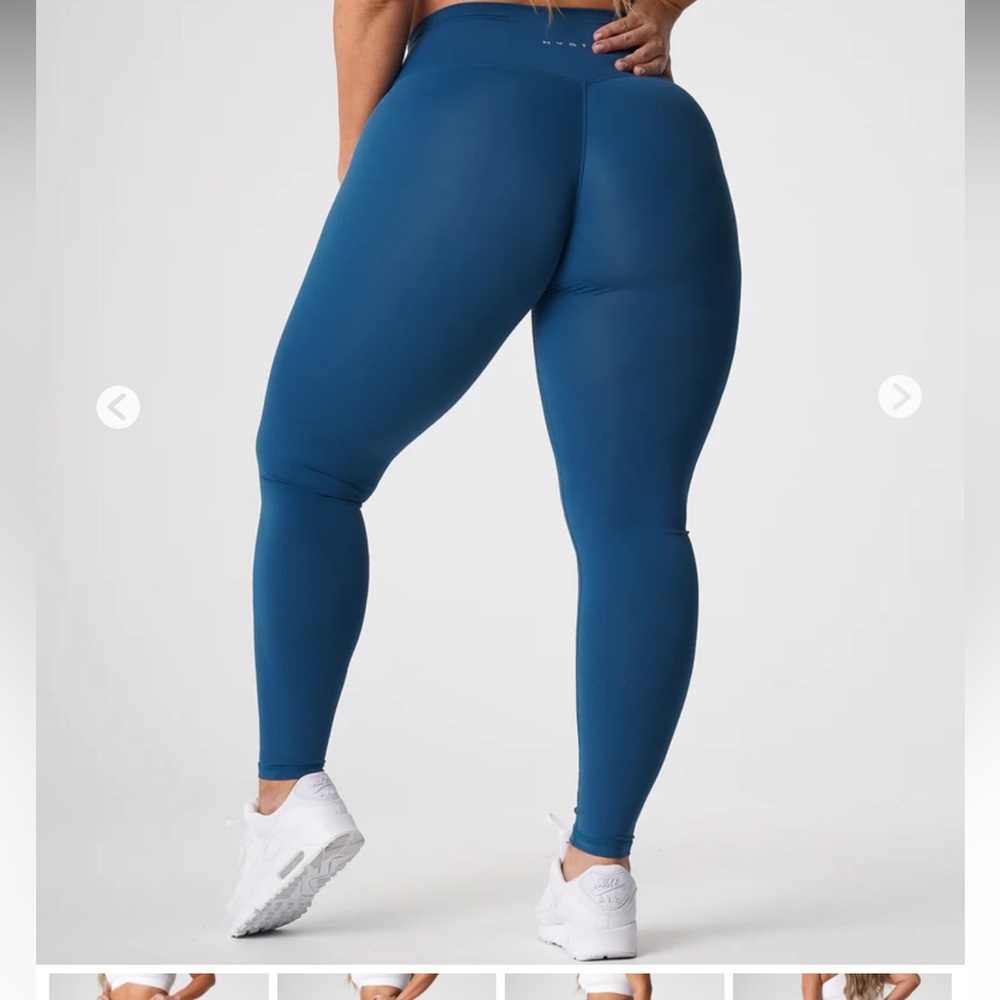 NVGTN pacific blue signature 2.0 leggings size XS